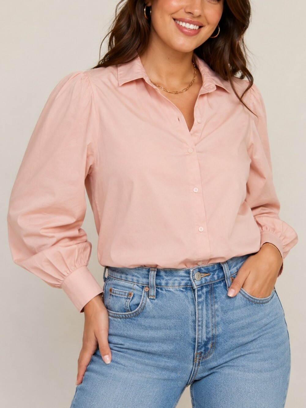 Old Navy Cotton Poplin Button Down Shirt Size XXL